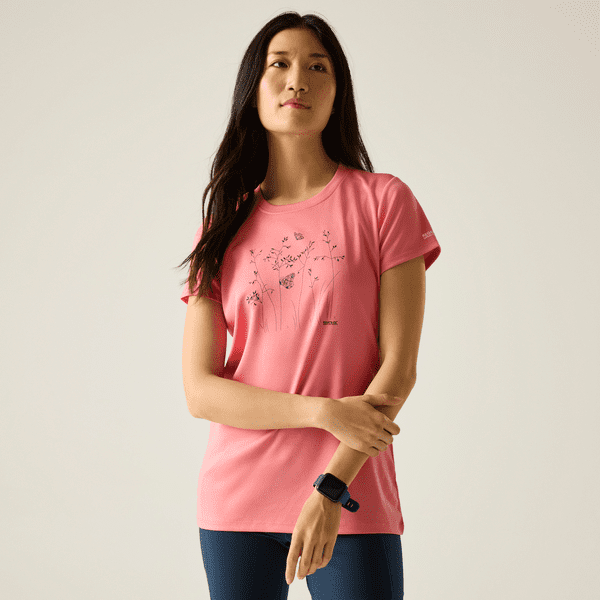 Regatta Fingal T-Shirt | Peach Pink RWT370