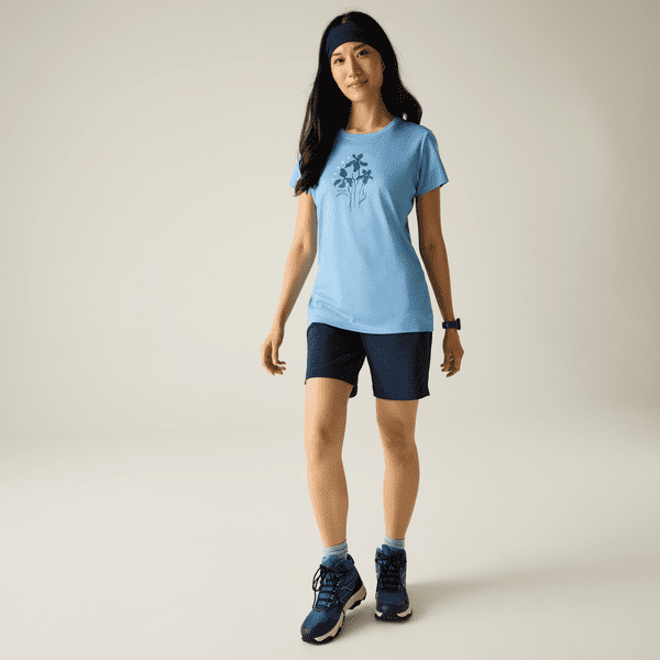 Regatta Fingal T-Shirt | Washed Denim RWT370