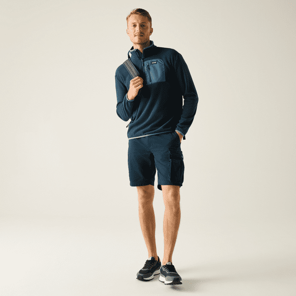 Regatta Frankie Full Zip Fleece | Navy / China Blue RMA684