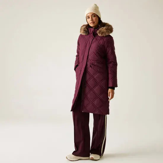 Regatta  Freyla Quilted Jacket  | Fig RWN387