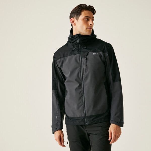 Regatta Highton Jacket | Ash/Black RMW424