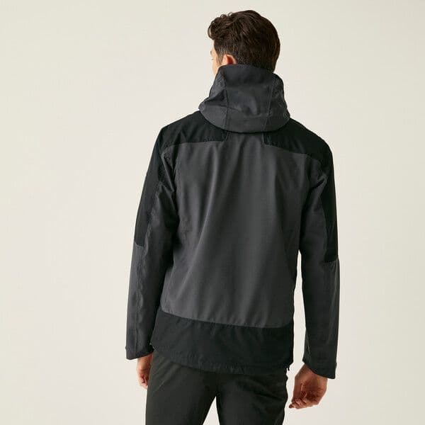 Regatta Highton Jacket | Ash/Black RMW424