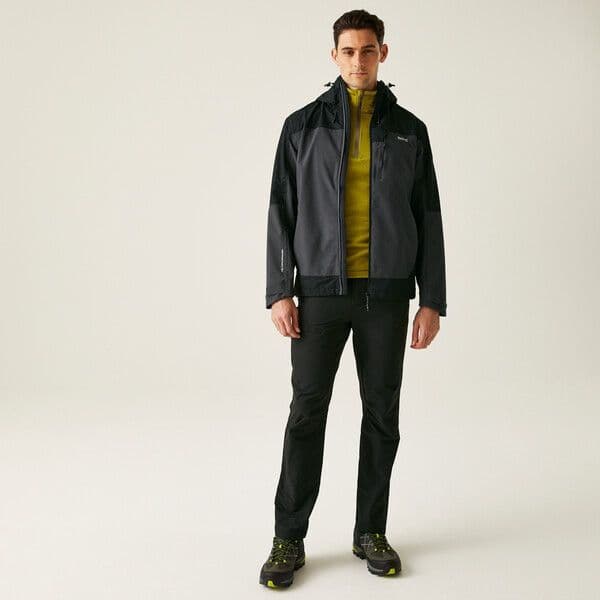 Regatta Highton Jacket | Ash/Black RMW424