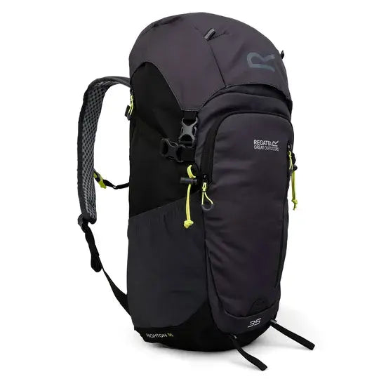 Regatta Highton V2 35L Backpack | Black Seal Grey EU273