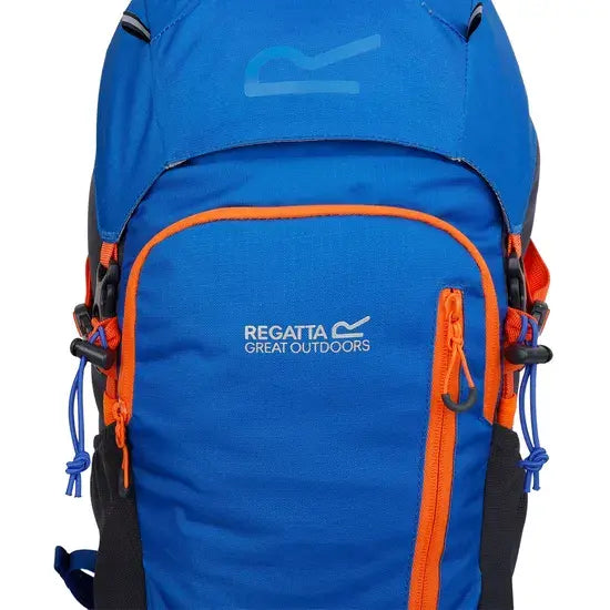 Regatta Highton V2 35L Backpack |  Oxford Blue Seal Grey Blaze Orange EU273
