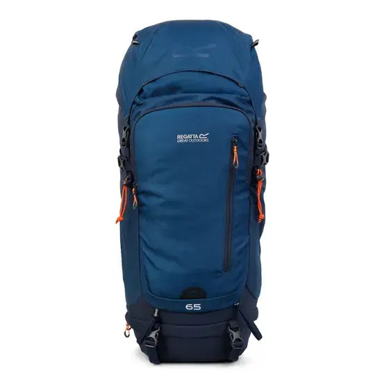 Regatta Highton V2 65L Backpack | Navy Dark Denim EU276