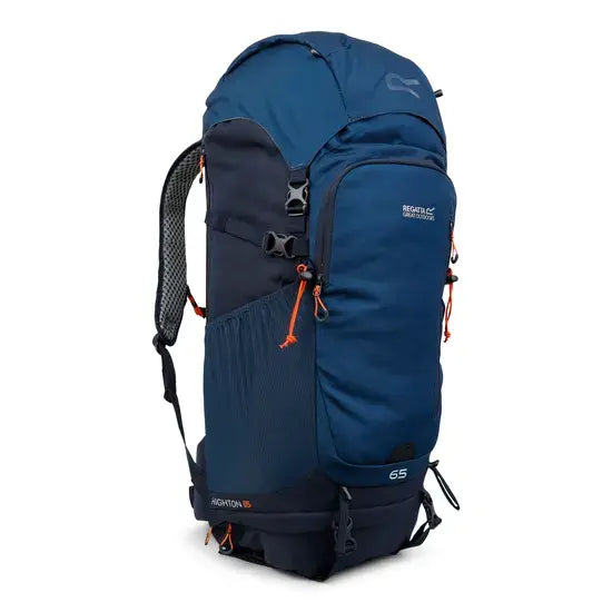 Regatta Highton V2 65L Backpack | Navy Dark Denim EU276