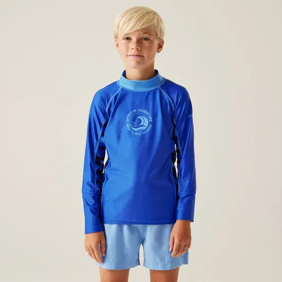 Regatta Hoku II Swim Top| Bright Blue RKM034