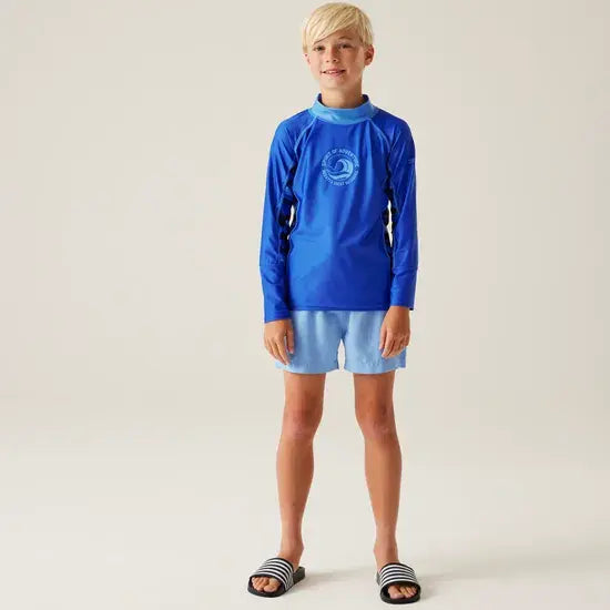 Regatta Hoku II Swim Top| Bright Blue RKM034