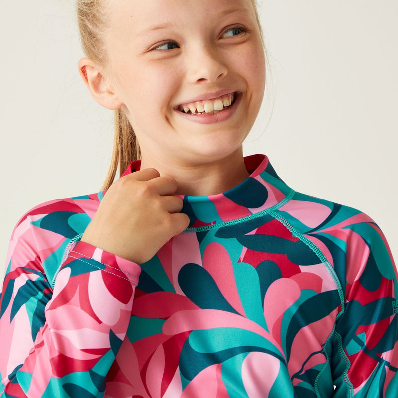 Regatta Hoku II Swim Top| Tropical Leaf Print RKM034