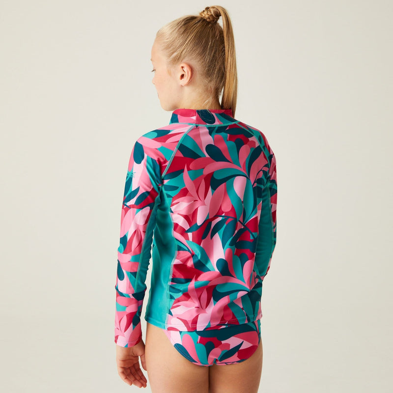 Regatta Hoku II Swim Top| Tropical Leaf Print RKM034