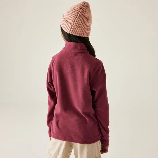 Regatta  Hot Shot Half Zip Fleece | Dark Pimiento RKA148