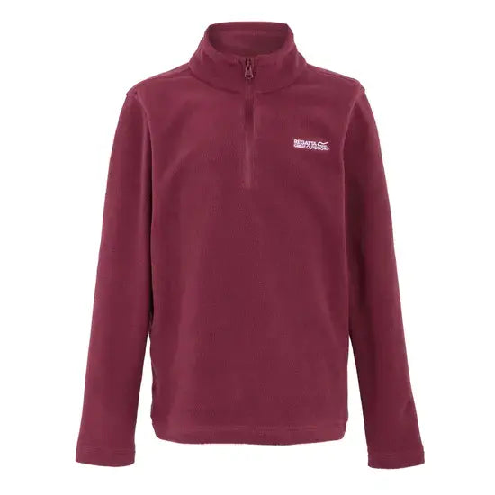 Regatta  Hot Shot Half Zip Fleece | Dark Pimiento RKA148