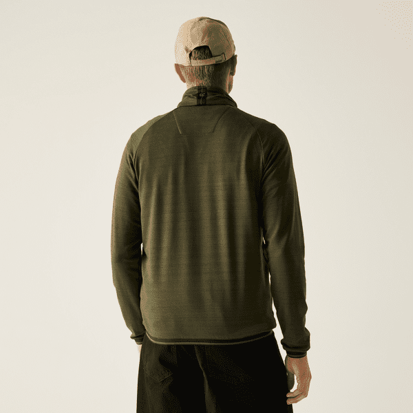 Regatta Malton Full Zip Fleece | Dark Khaki RMA678
