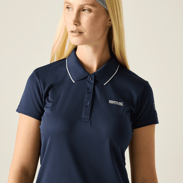 Regatta  Maverick Active Polo Shirt | Navy RWT210