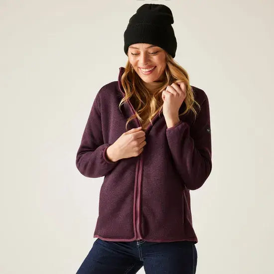 Regatta Mellrey Zip Through Fleece | Fig RWA723
