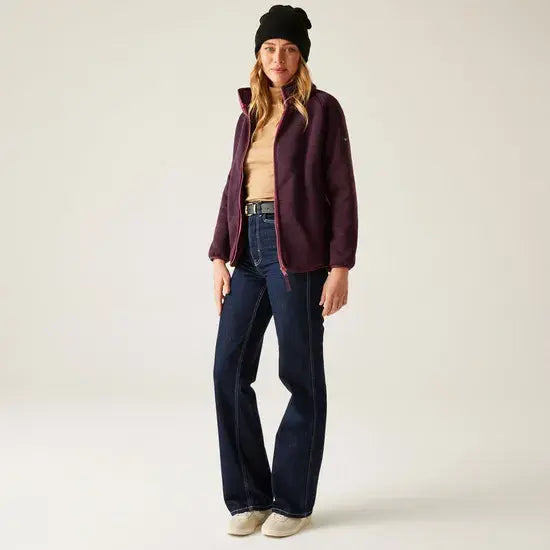 Regatta Mellrey Zip Through Fleece | Fig RWA723