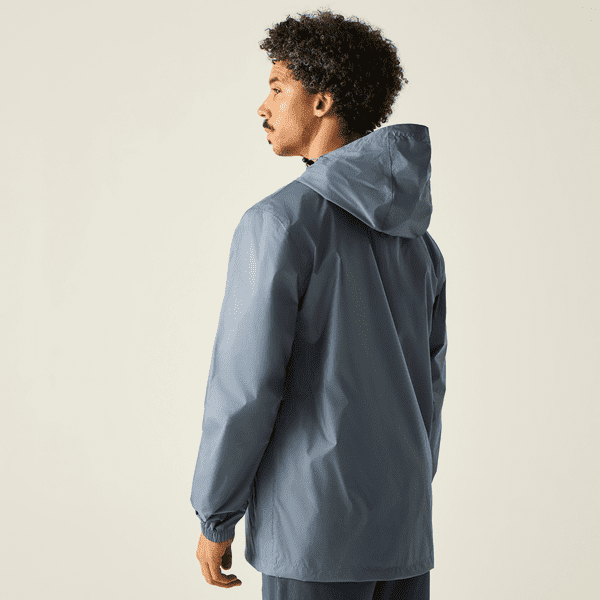 Regatta Men's Pack-It III Waterproof Jacket China Blue RMW281
