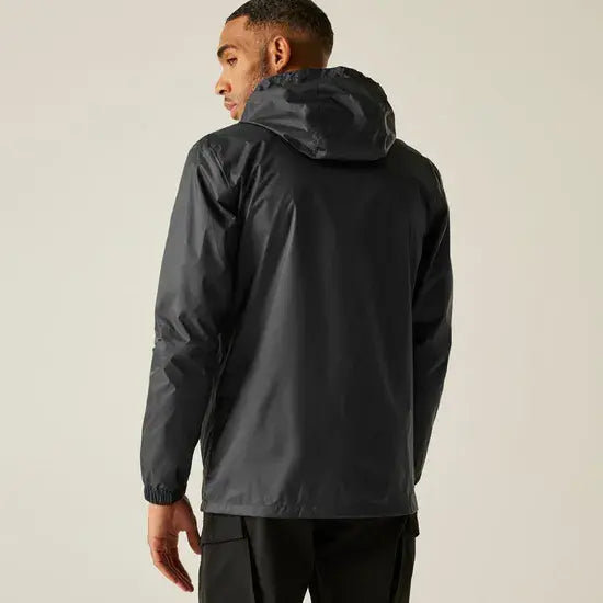 Regatta Men's Pack-It III Waterproof Jacket | Seal Grey RMW281