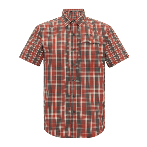 Regatta  Mindano Short Sleeve Shirt |  Dark Storm Check RMS228