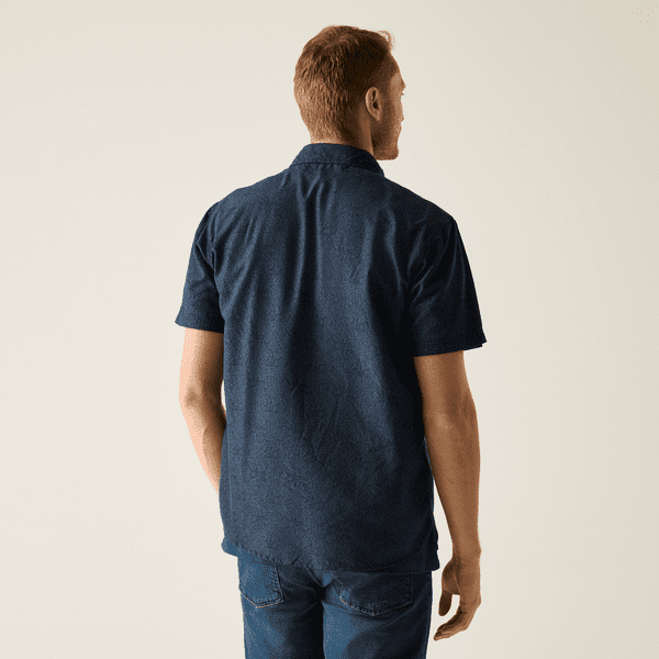 Regatta  Mindano Short Sleeve Shirt |  Night Sky Print RMS228
