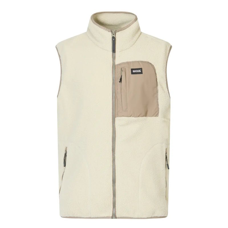 Regatta Frankie Borg Full Zip Sleeveless Bodywarmer | Abeystone/Smoky Olive RMB193