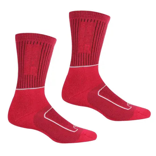 Regatta Samaris 2 Season Socks  | Cherry RWH046