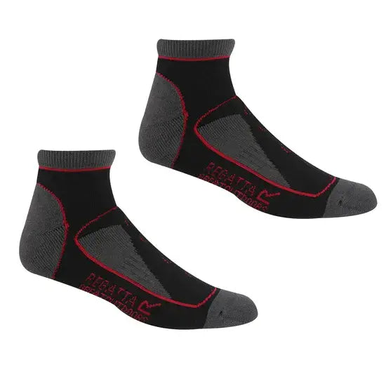 Regatta Samaris Trail Socks | Black RWH044