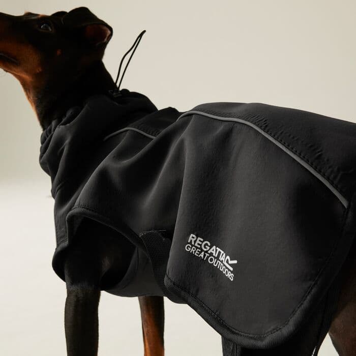 Regatta Softshell Dog Coat | Black RDC016
