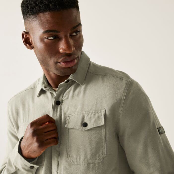 Regatta  Spennith Shacket | Golden RMS222