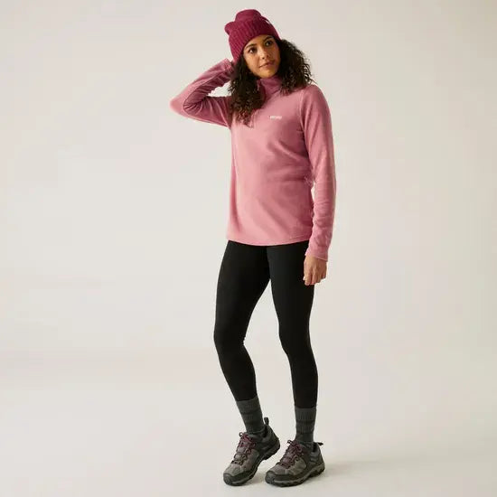 Regatta  Sweethart Half-Zip Fleece | Dusty Rose RWA027