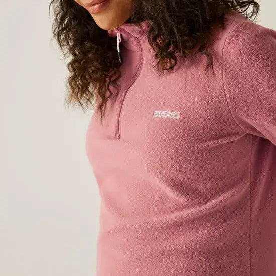Regatta  Sweethart Half-Zip Fleece | Dusty Rose RWA027