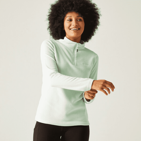 Regatta Sweethart Lightweight Half-Zip Fleece | Aqua  RWA027