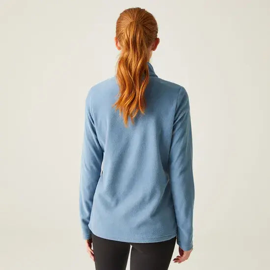 Regatta Sweethart Lightweight Half-Zip Fleece Grey/blue| RWA027