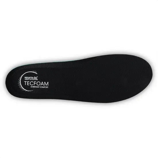 Regatta Tec Foam Comfort Footbed | Black RFB011