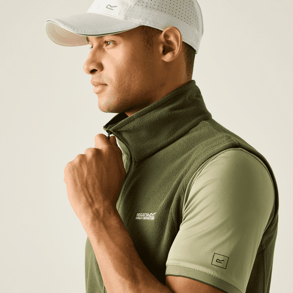 Regatta Tobias Fleece Gilet Dark Khaki | RMB052