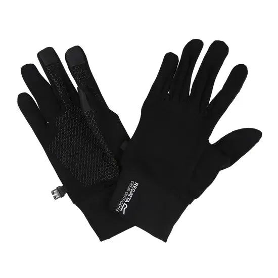Regatta  Touchtip|Gloves Black RUG018