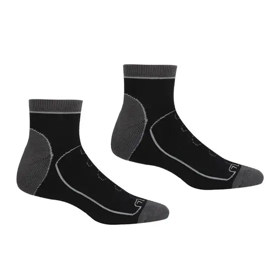 Regatta Trail Socks | Black /grey RMH044