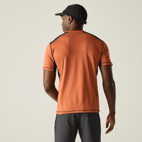 Regatta  Virda T-Shirt |  Brick/Black RMT348