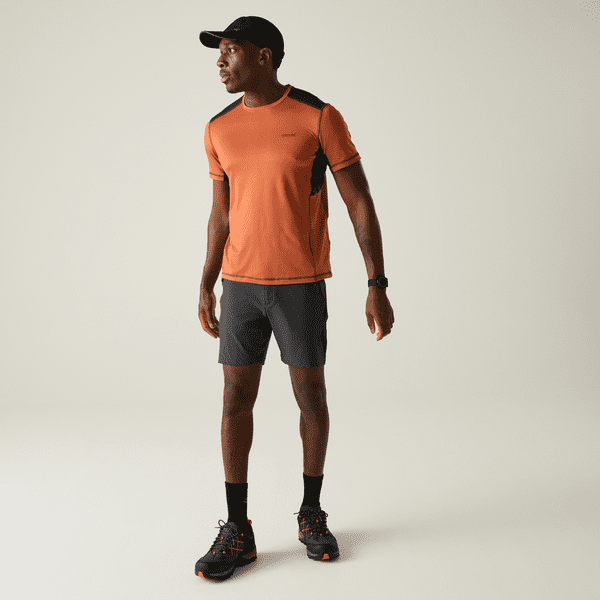 Regatta  Virda T-Shirt |  Brick/Black RMT348