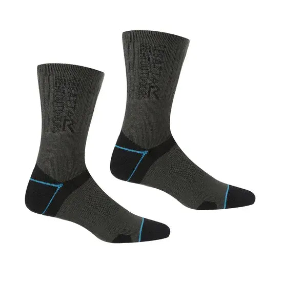 Regatta Women's Blister Protection II Socks Black  RWH043