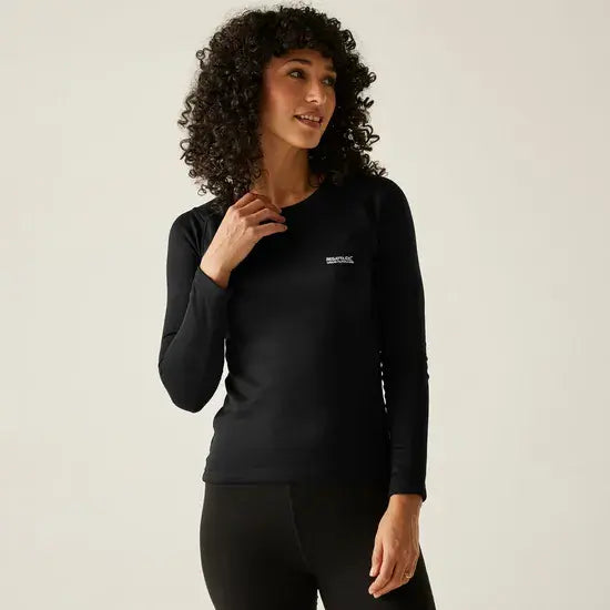 Regatta Women's Thermal Baselayer Set | Black RWU051