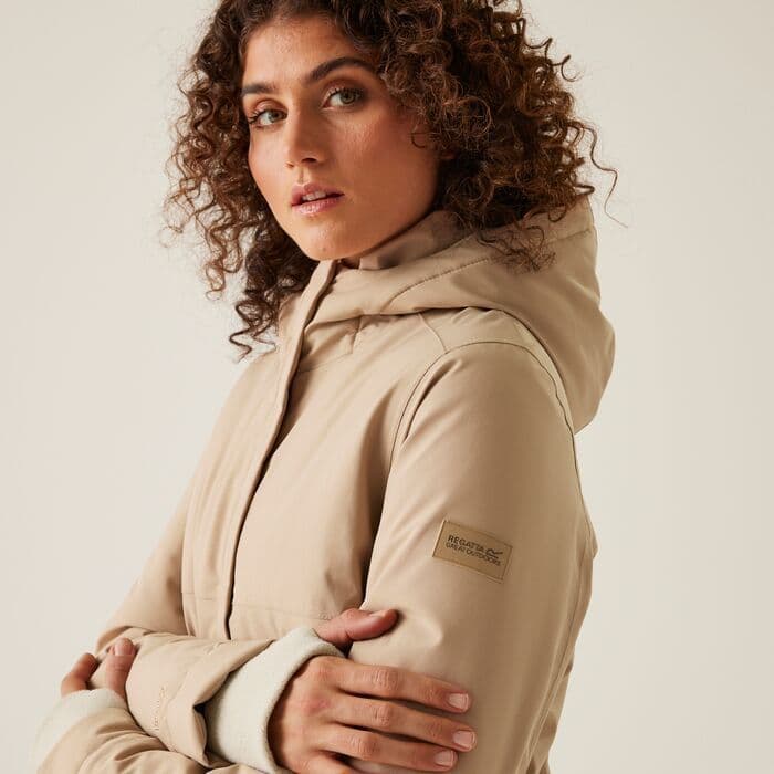 Regatta Yarli Waterproof Jacket | Taupe RWP405