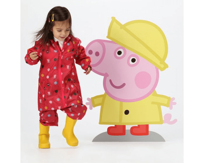 RKW269 Peppa Pig Rain Trousers Blush