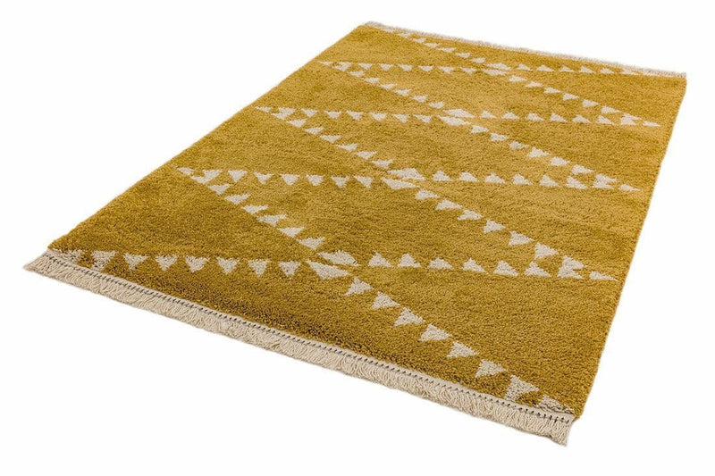 Rocco rug rc05 mustard