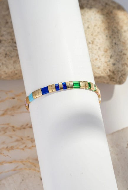 COSMOS Wave Elastic Bracelet | Royal Blue BP42013-550