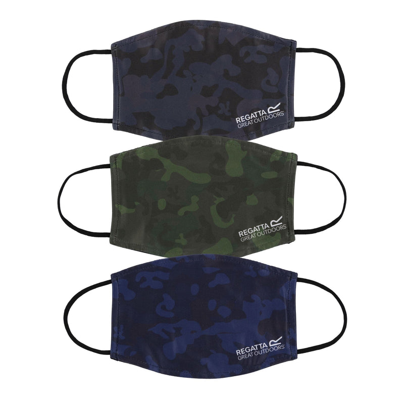 RUC073 Face Mask Black/Navy