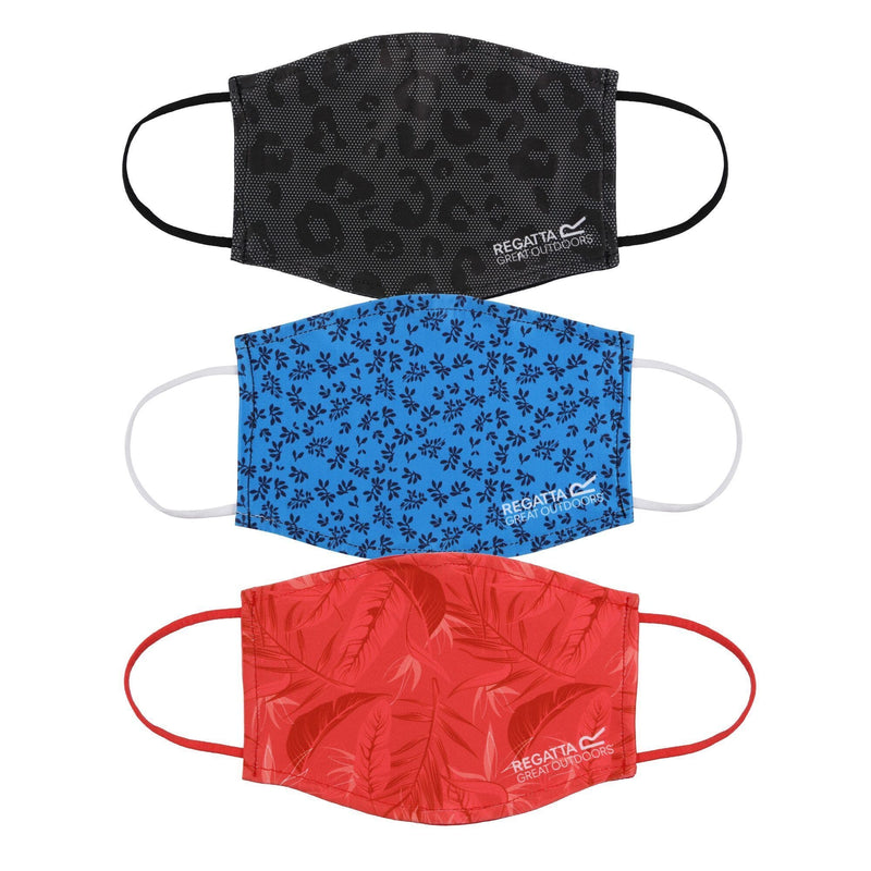 RUC073 Face Mask Red/Black
