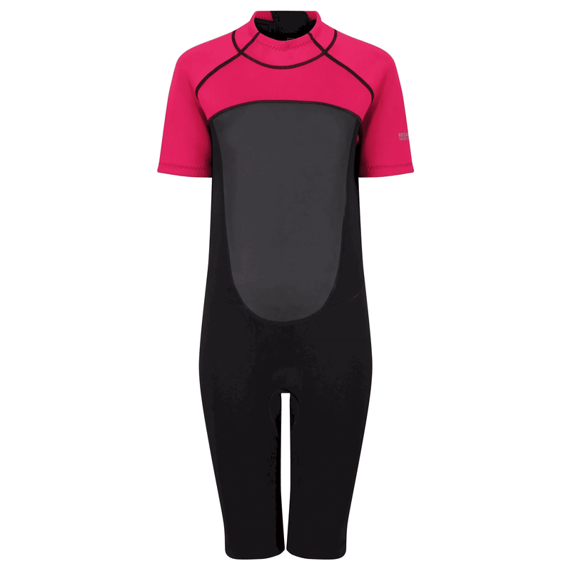 RWM022 Women's Shorty Wetsuit Black / Pink