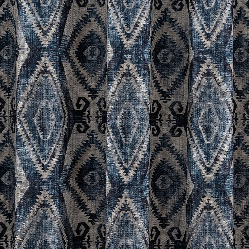 Santa Rosa Eyelet Curtains Navy